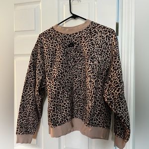 Nike Leopard Sweatshirt - Like New!